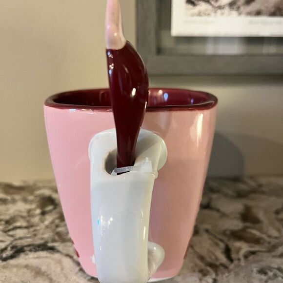 NEW Disney ‘I’m 99.9% Sure I’m a Princess’ Mug w Spoon, Jerry Leigh Design - Picture 3 of 9